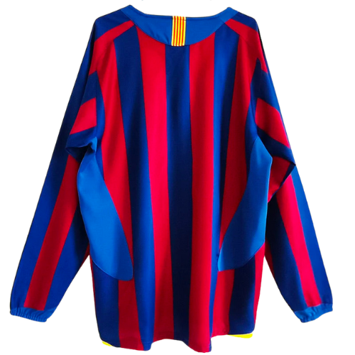 BARCELONA HOME RETRO LANGARMJERSEY 2005/06