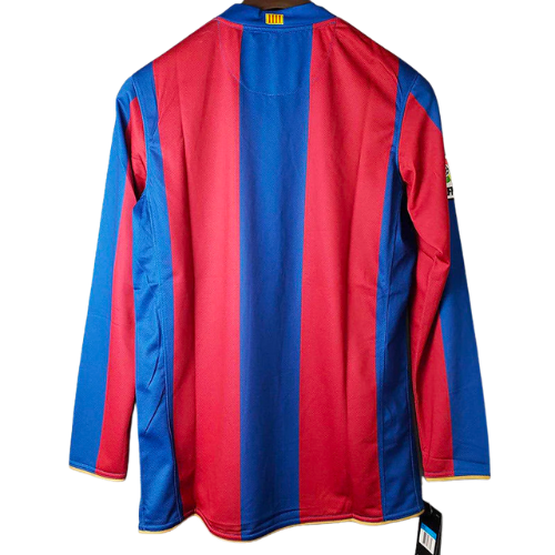 MAILLOT RÉTRO MANCHES LONGUES BARCELONE DOMICILE 2007/08