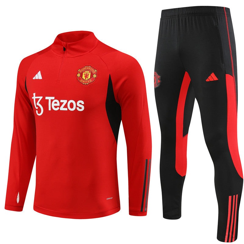 Ensemble Survêtement de Football Enfant Manchete United 23/24