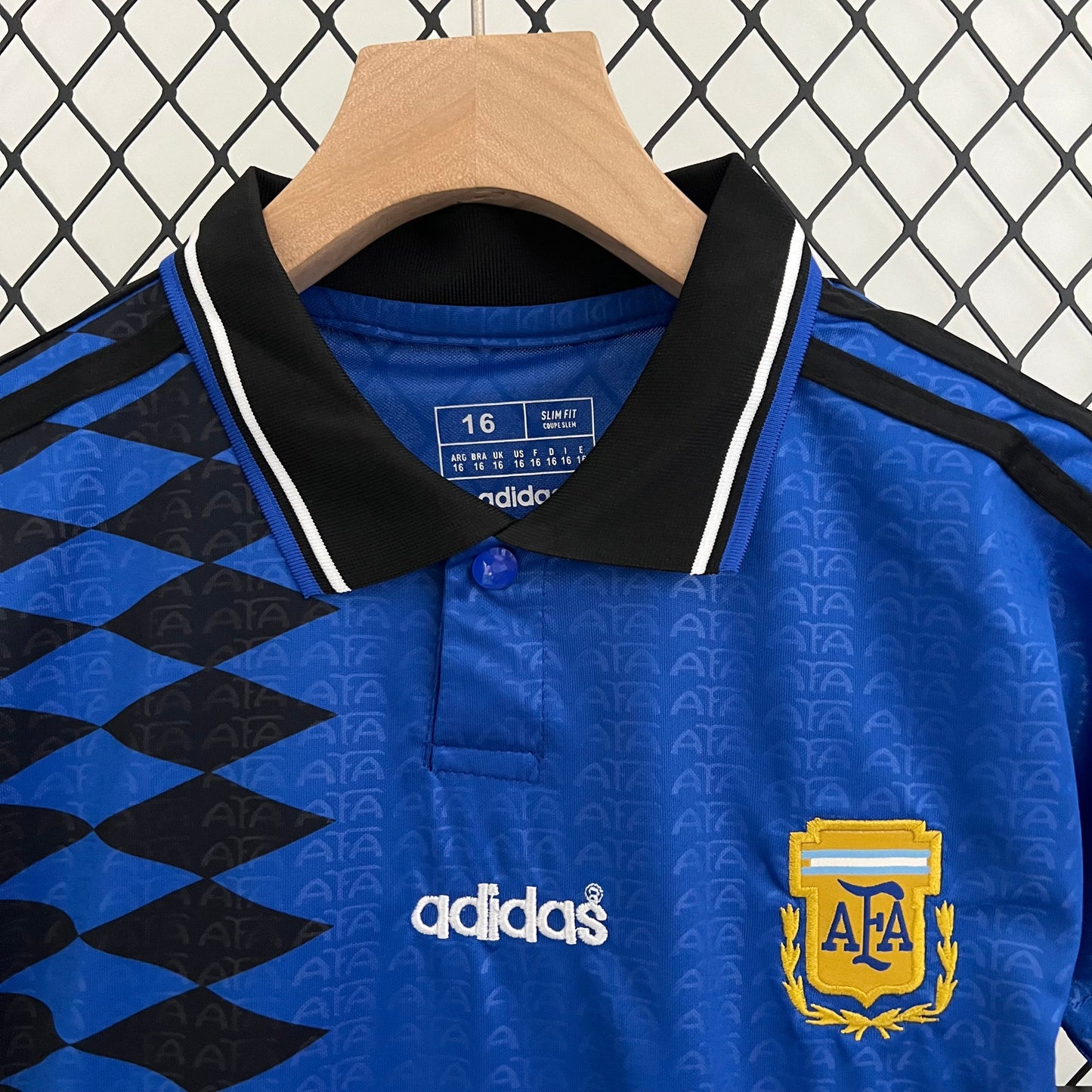 T-Shirt und Shorts für Jungen Argentinien Retro 1994