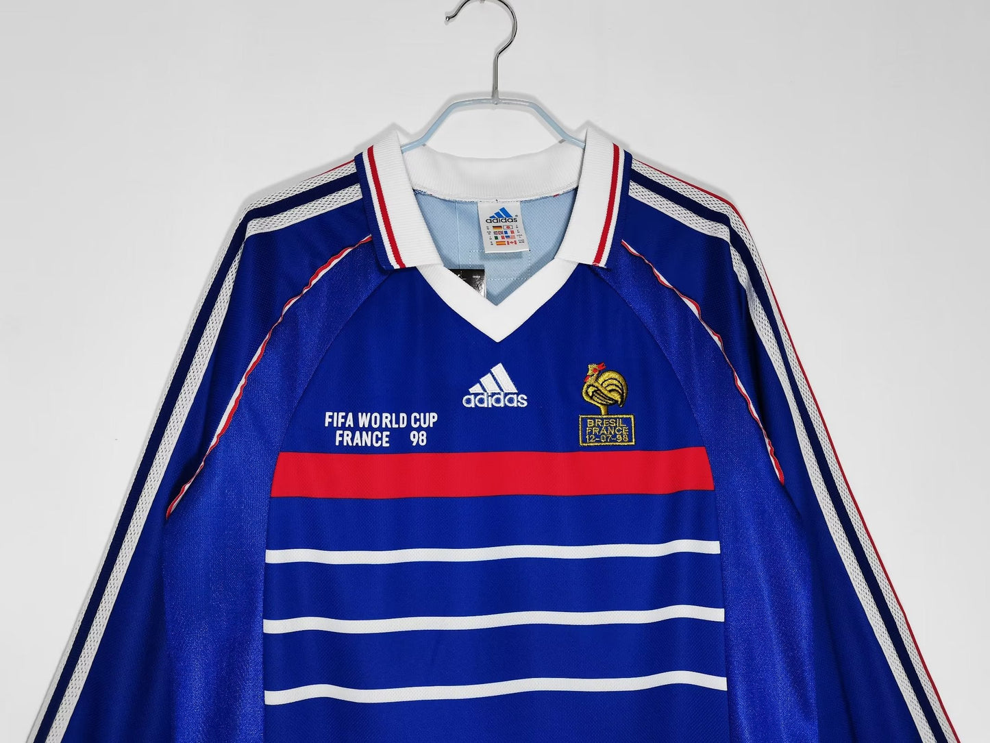 Frankreich Retro Langarmshirt 1998