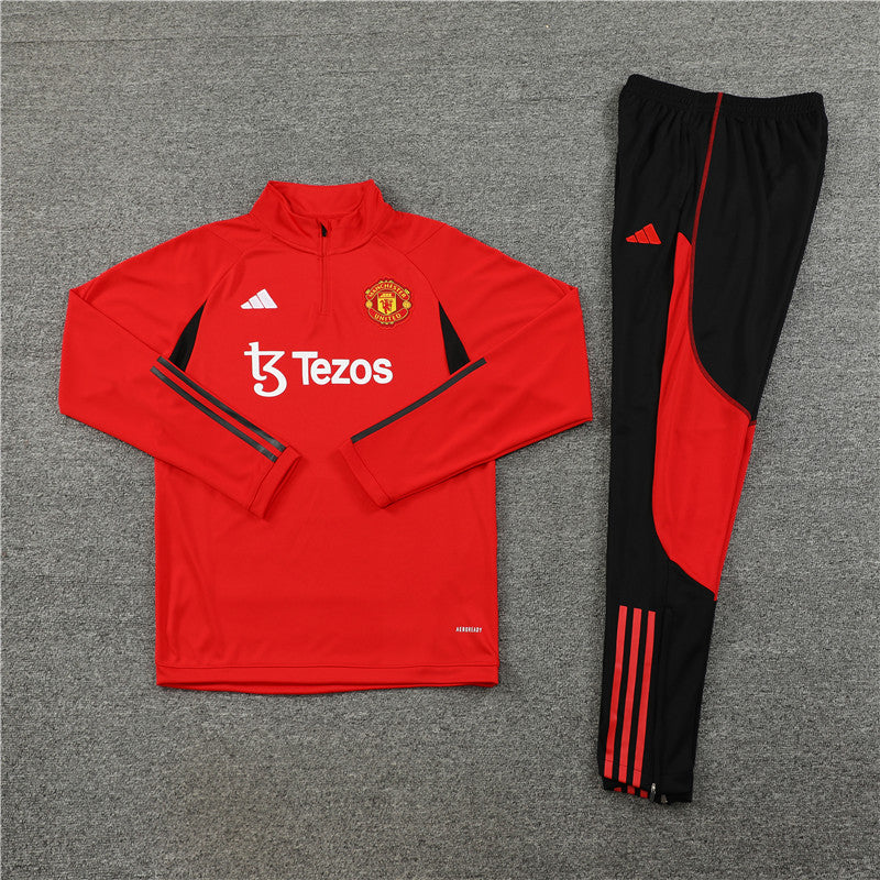 Ensemble Survêtement de Football Enfant Manchete United 23/24