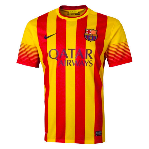 BARCELONA RETRO AUSWÄRTSTRIKOT 2013/14