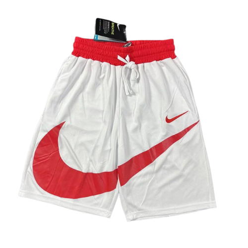 SHORT NIKE BLANC/ROUGE