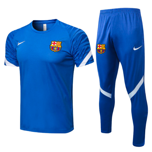 KIT MAGLIA + TUTA BLU BARCELONA 2021/22 V2