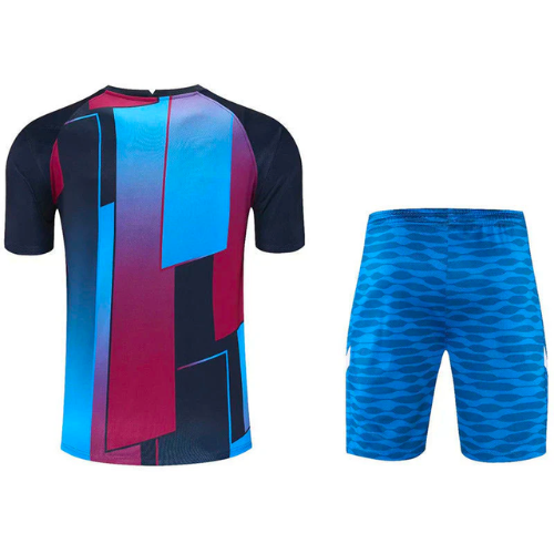 KIT MAILLOT MODERNE + SHORT D'ENTRAÎNEMENT BARCELONE 2021/22