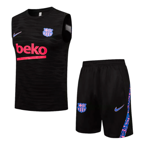 KIT MAGLIA SMANICATO + PANTALONCINI BARCELONA 2021/22