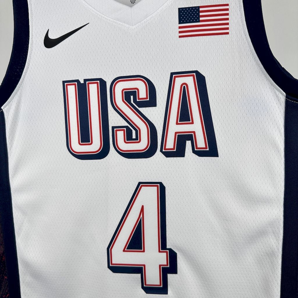 New York American Nation Basketballtrikot für Erwachsene 2024