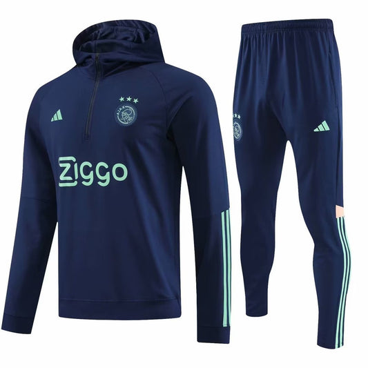 Ajax-Trainingsanzug – 2023/2024 – Kapuze für Erwachsene