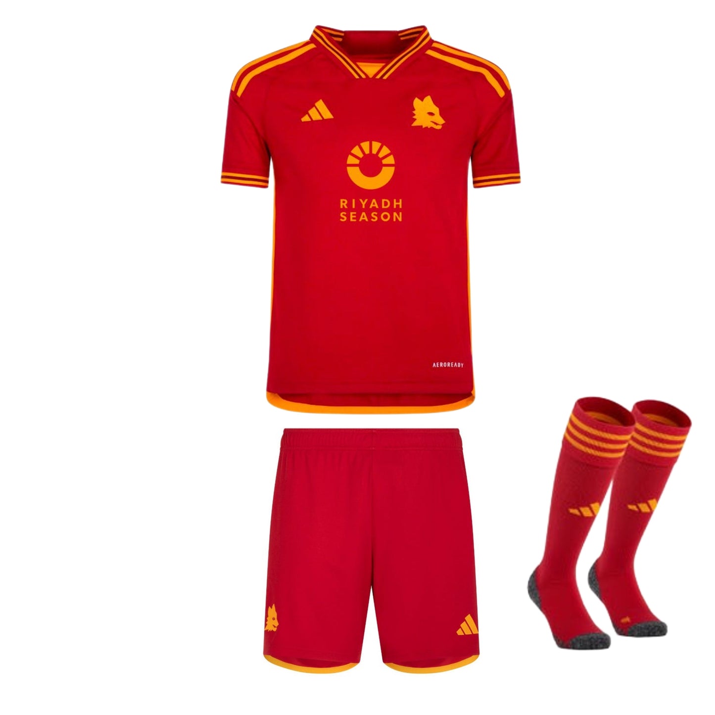 Uniforme domicile de la Roma 2023/24 ENFANTS