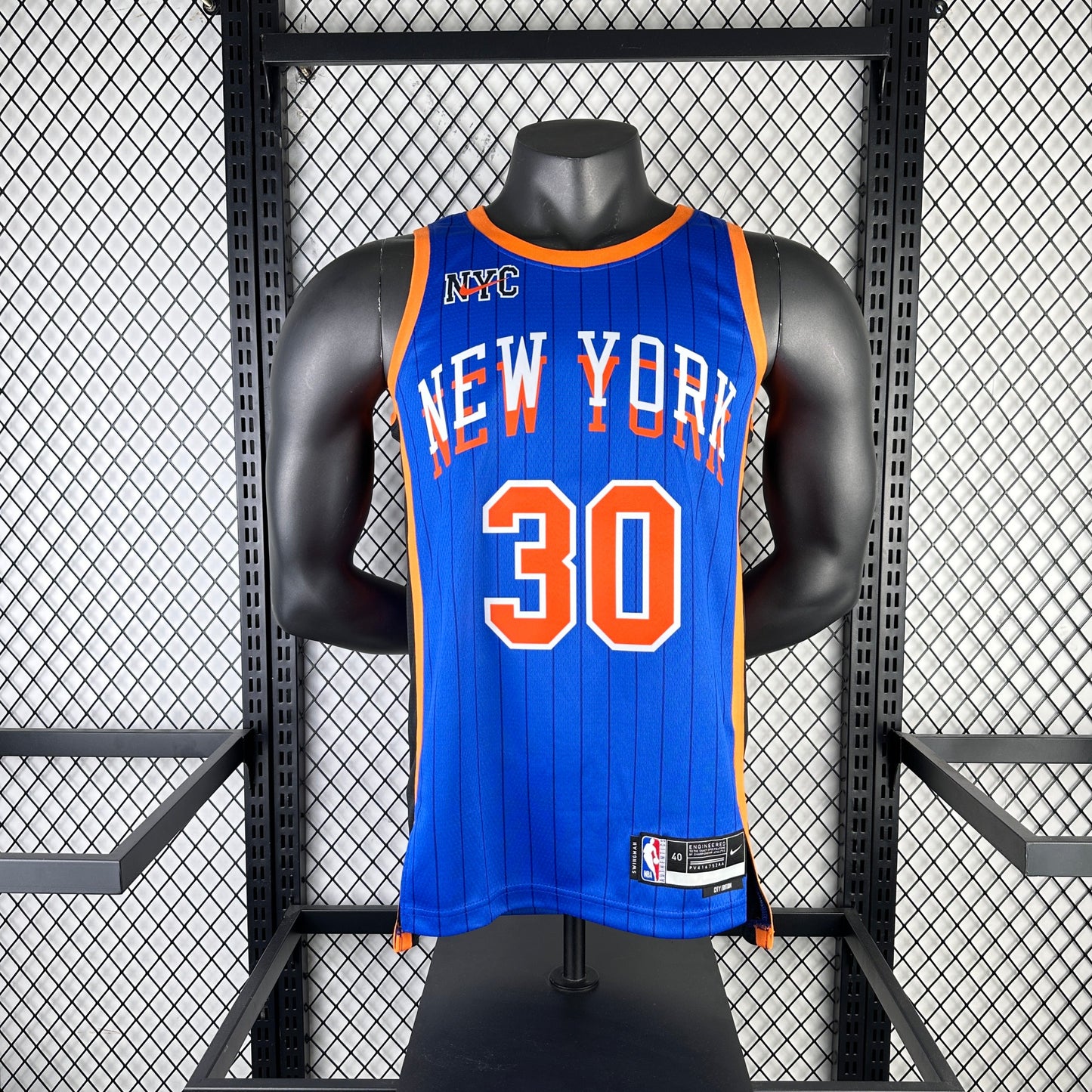 New York Knicks Basketball-Trikot für Erwachsene 2024