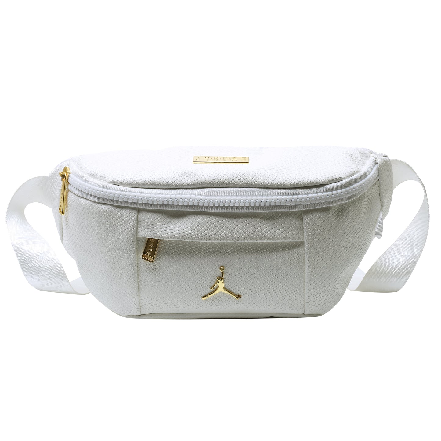 Sac banane en cuir blanc Jordan