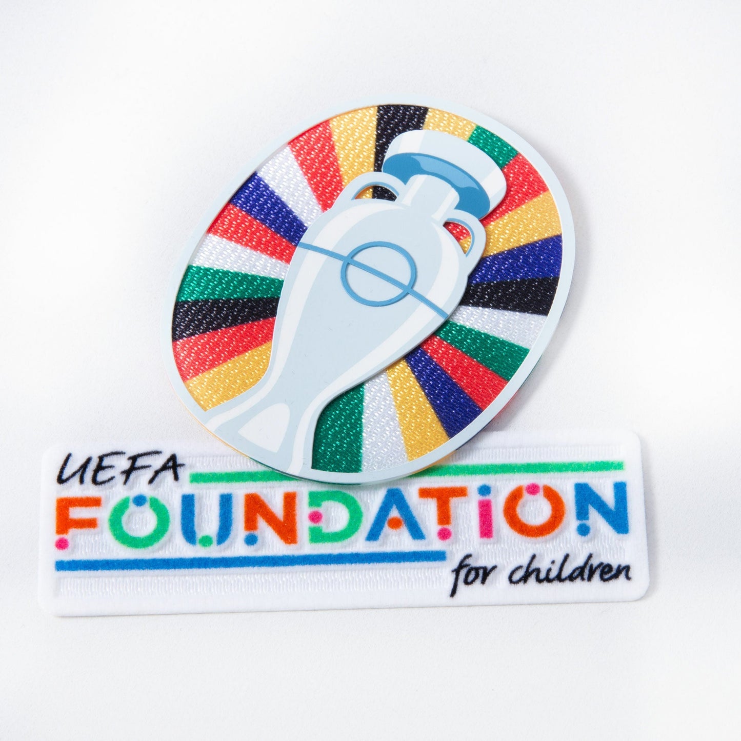 Set di toppe per giocatori del torneo UEFA Euro 2024