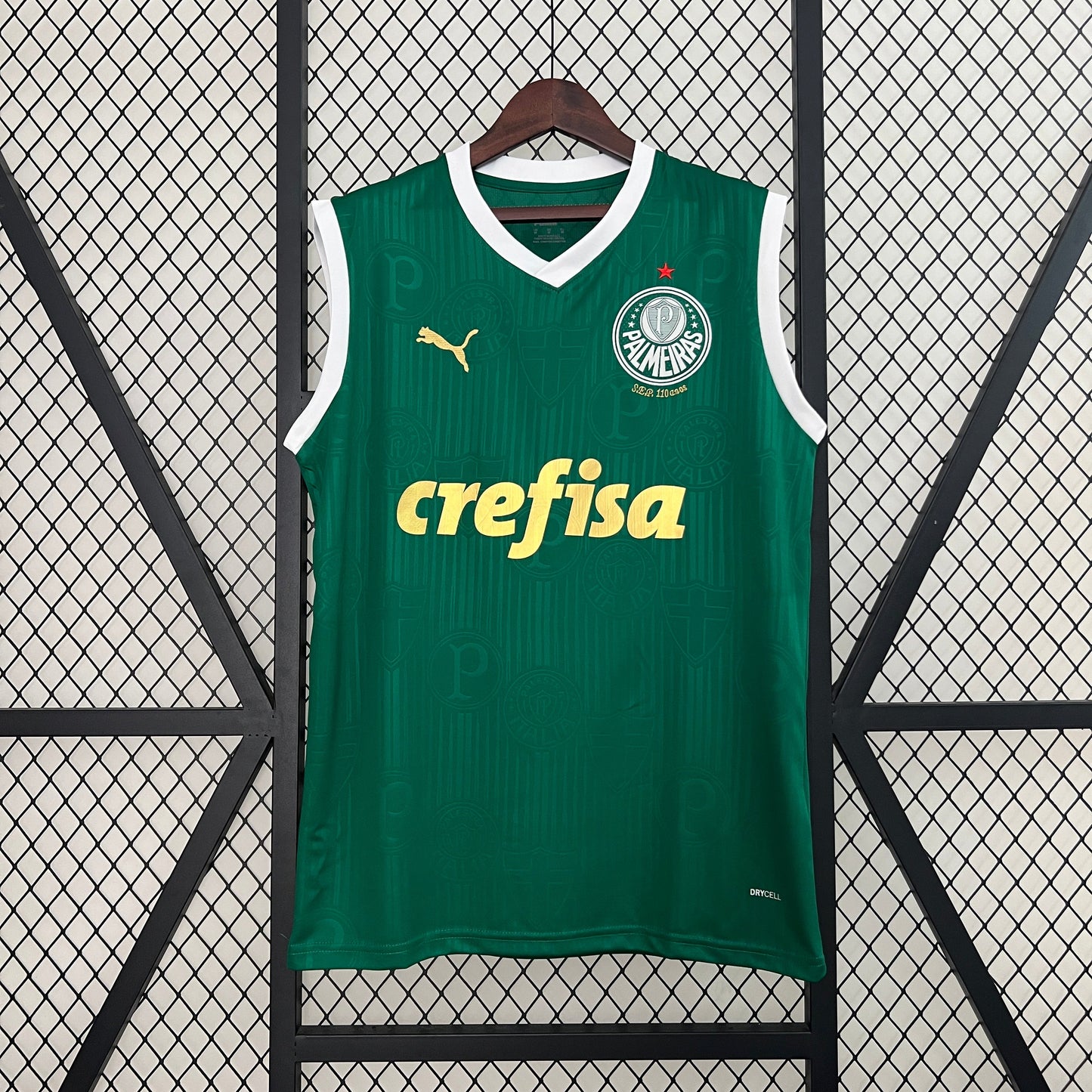 Ärmellose Palmeiras-Uniform 2024/2025 – Erwachsene