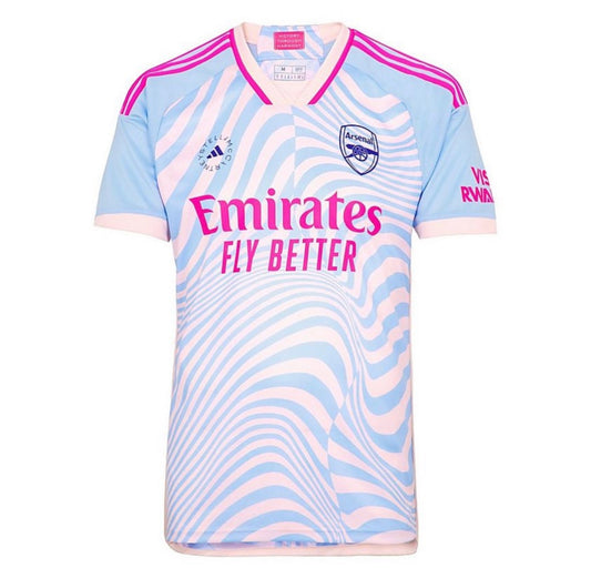 MAILLOT ARSENAL X ADIDAS PAR STELLA MCCARTNEY POUR HOMMES 23/24 EXTÉRIEUR