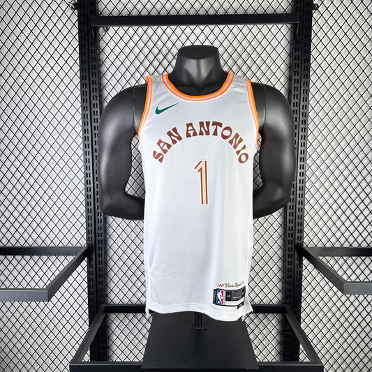 San Antonio Basketballtrikot für Erwachsene 2024