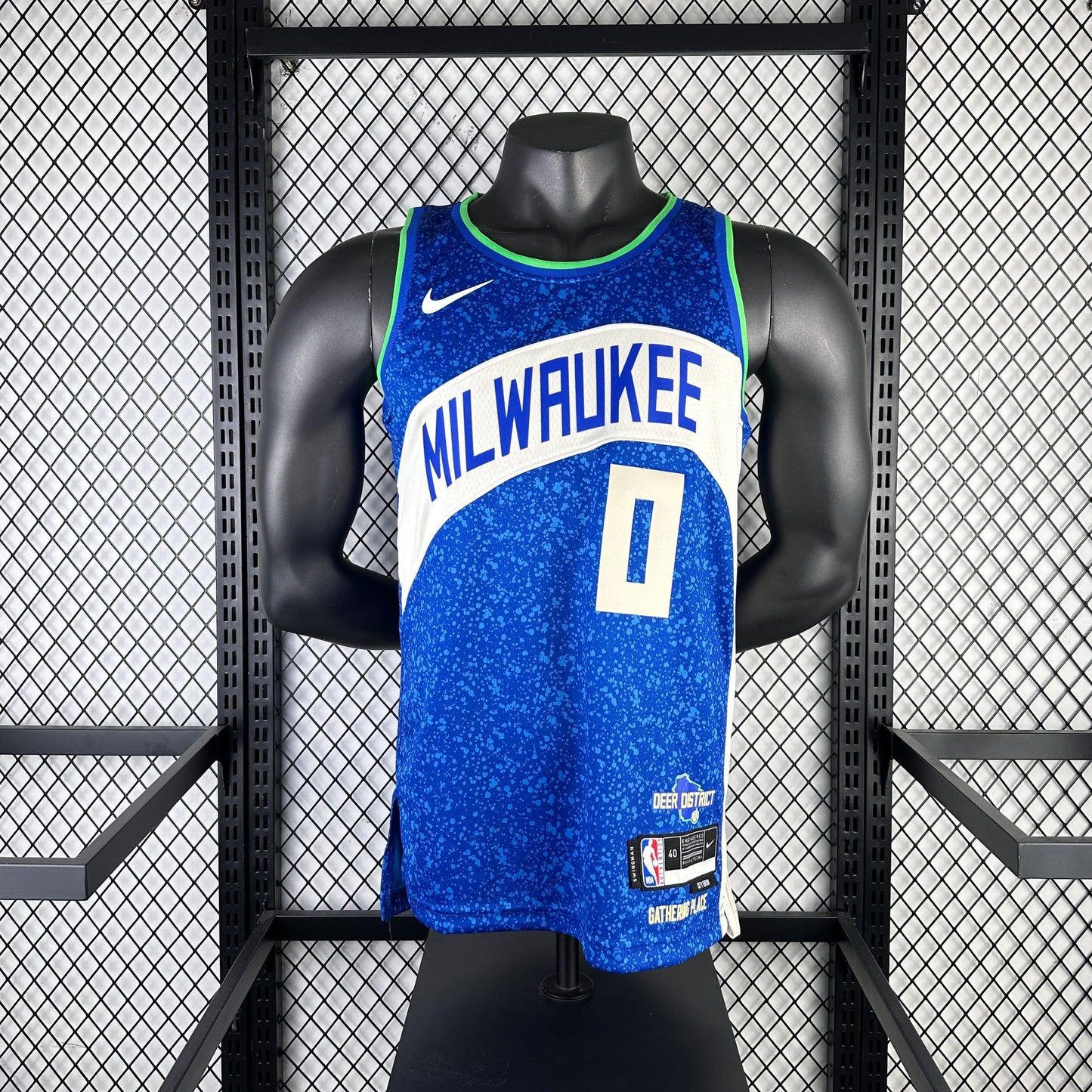 Milwaukee Bucks Basketballtrikot für Erwachsene 2024