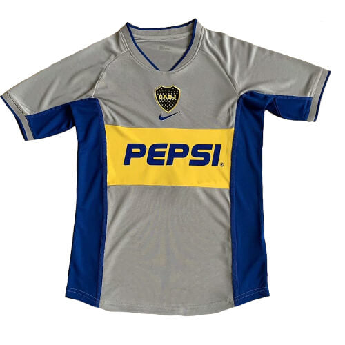 Drittes Retro-Trikot der Boca Juniors 02/03