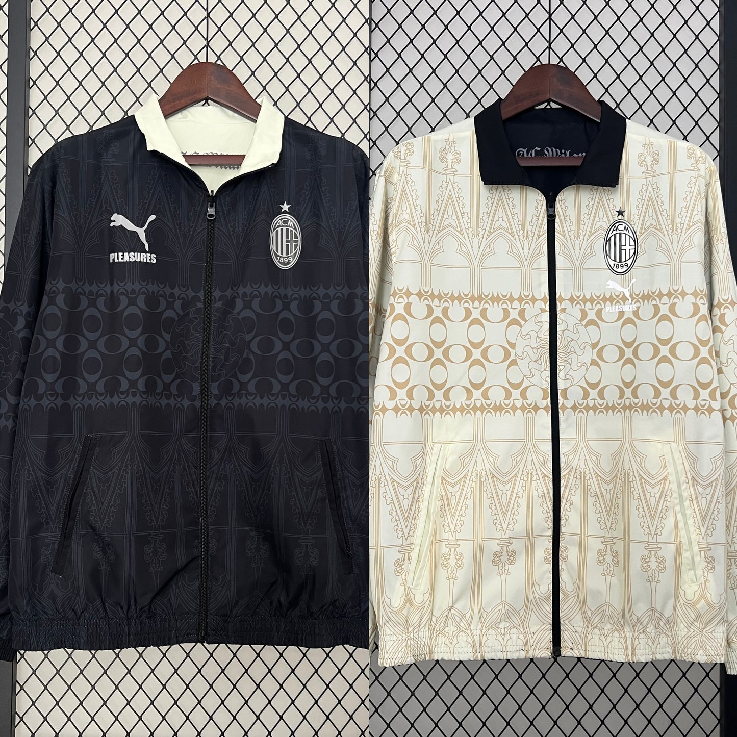 Kway Double face Ac Milan 2024