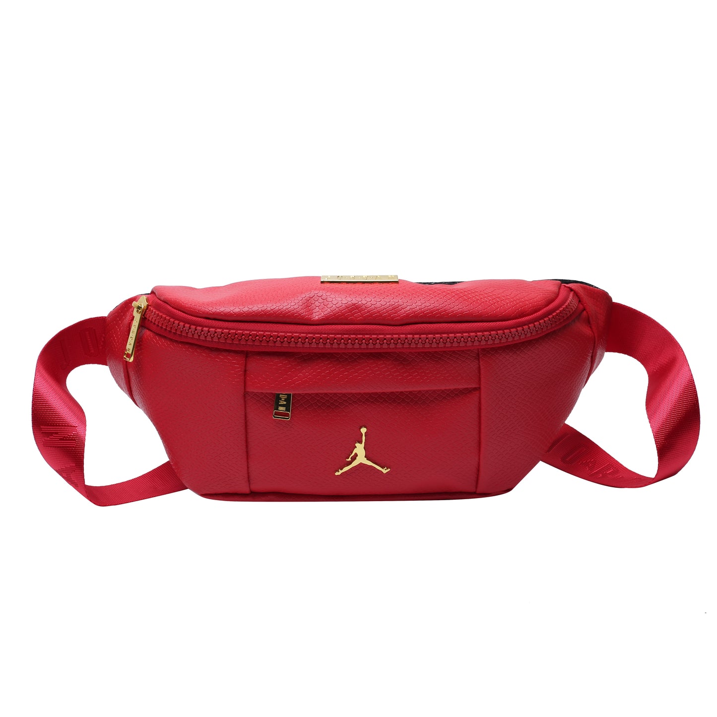 Marsupio Jordan Rosso Pelle