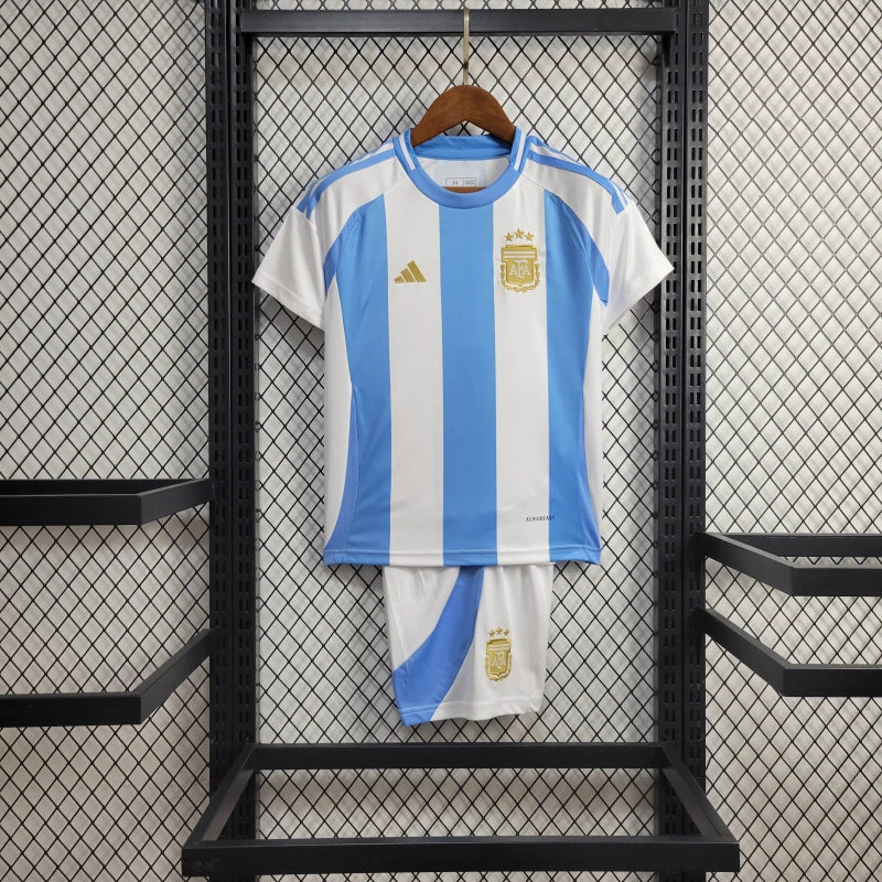 Argentinien Heimtrikot 2023-24 – KINDER