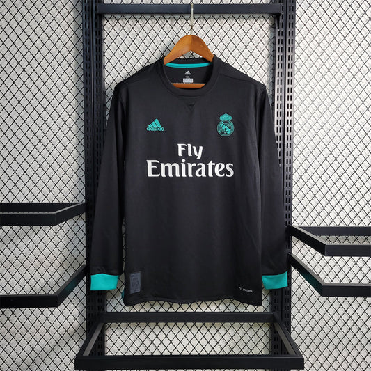 Maillot extérieur à manches longues du Real Madrid 2017/18