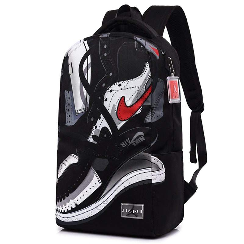 Jordan Schwarzer Rucksack