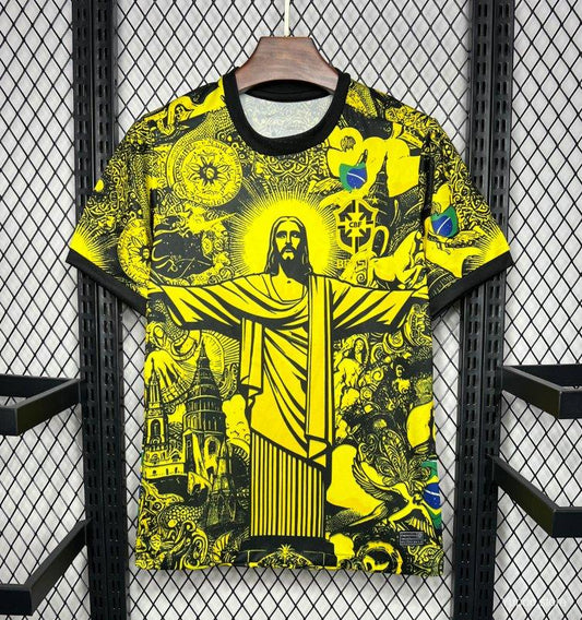 Uniforme du Brésil Version Spéciale Jésus 2024 - Adulte