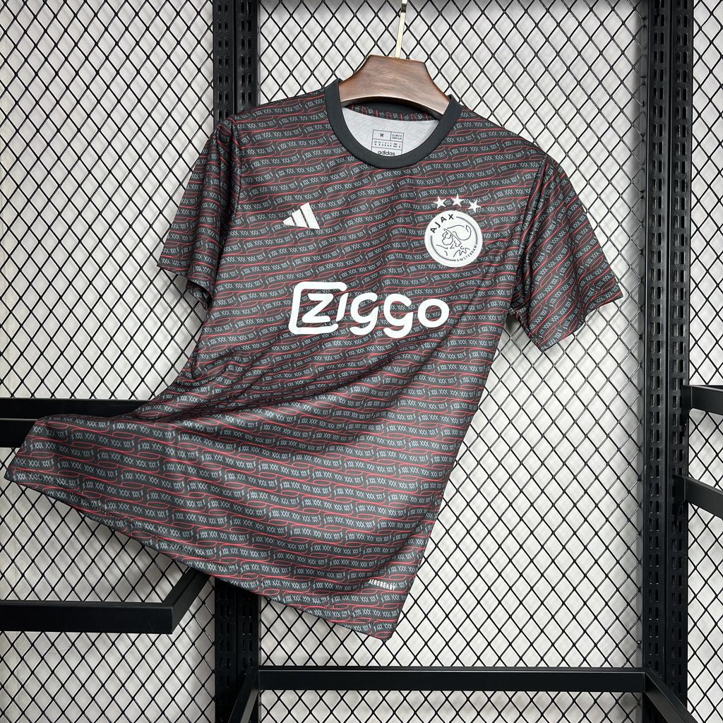 Ajax – Aufwärmtrikot 2024–2025 für Erwachsene