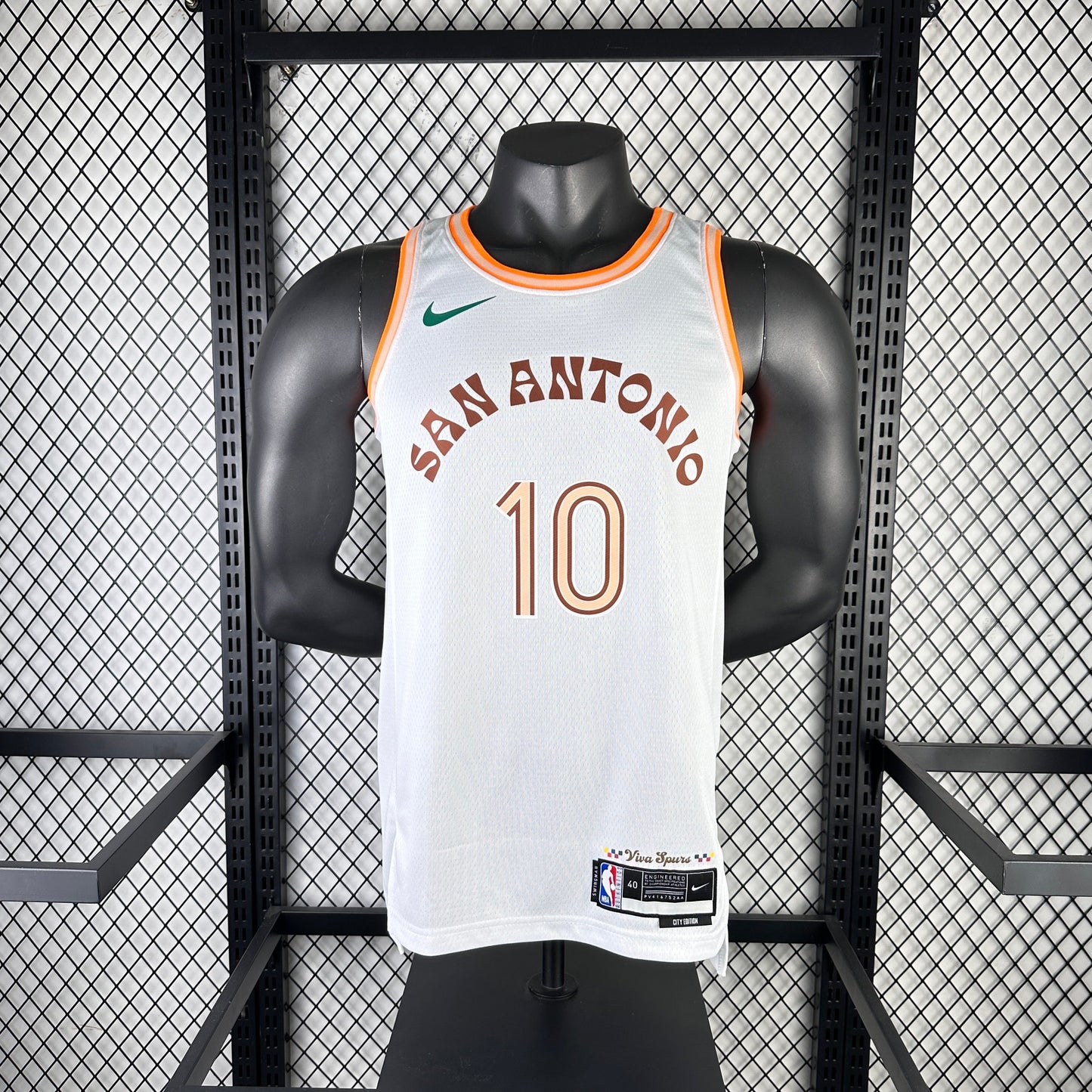 San Antonio Basketballtrikot für Erwachsene 2024