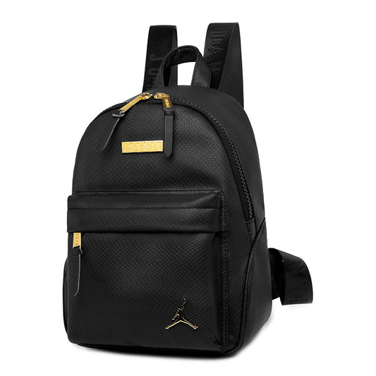 Jordan Rucksack Leder Schwarz