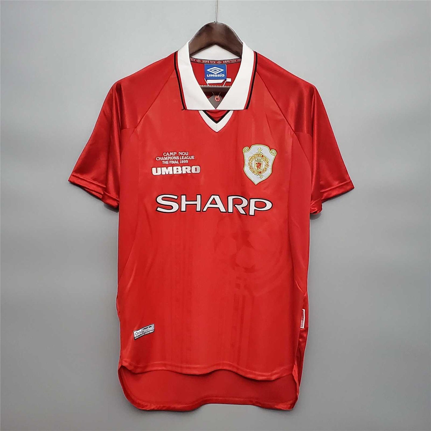 Maillot domicile de la finale de l'UCL de Manchester United 1999/00