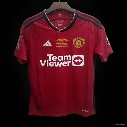 Manchester United FA CUP FINAL Heimtrikot 2023/2024 für Erwachsene