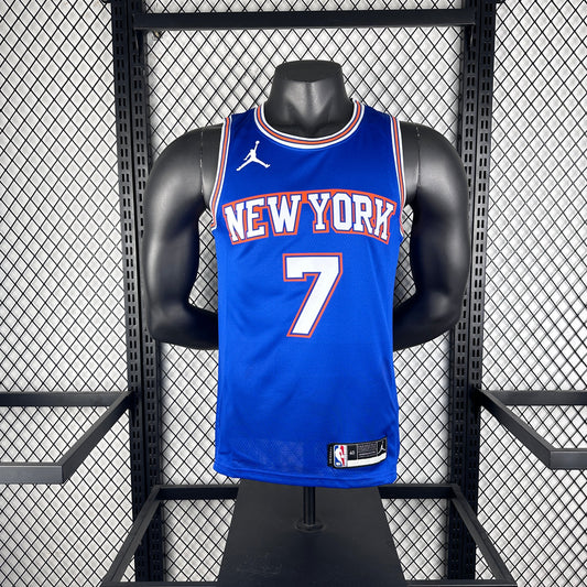 New York Knicks Basketball-Trikot für Erwachsene 2024