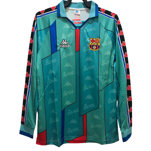 RETRO BARCELONA HOME 1996 LANGARM-T-SHIRT