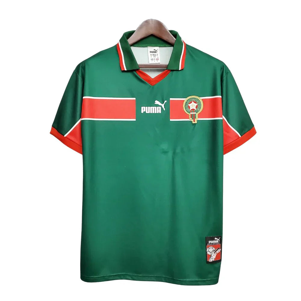 Maillot rétro domicile du Maroc de 1998