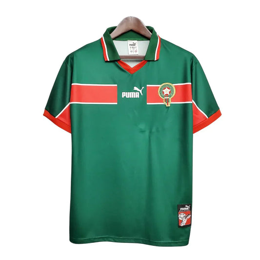 Maillot rétro domicile du Maroc de 1998