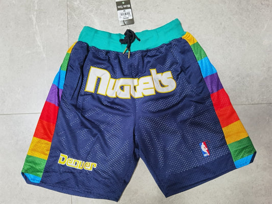 Denver Nuggets Basketballshorts für Erwachsene 2024