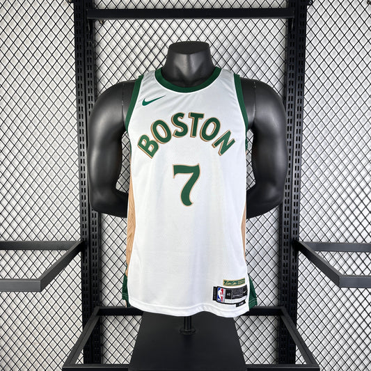 Boston Celtic Basketballtrikot für Erwachsene 2024