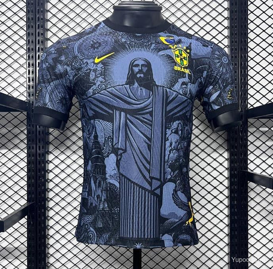 Brasilien-Uniform Sonderversion Jesus 2024 – Erwachsene