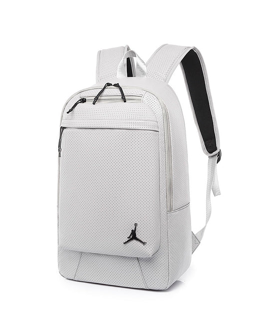 Sac à dos Jordan en cuir blanc