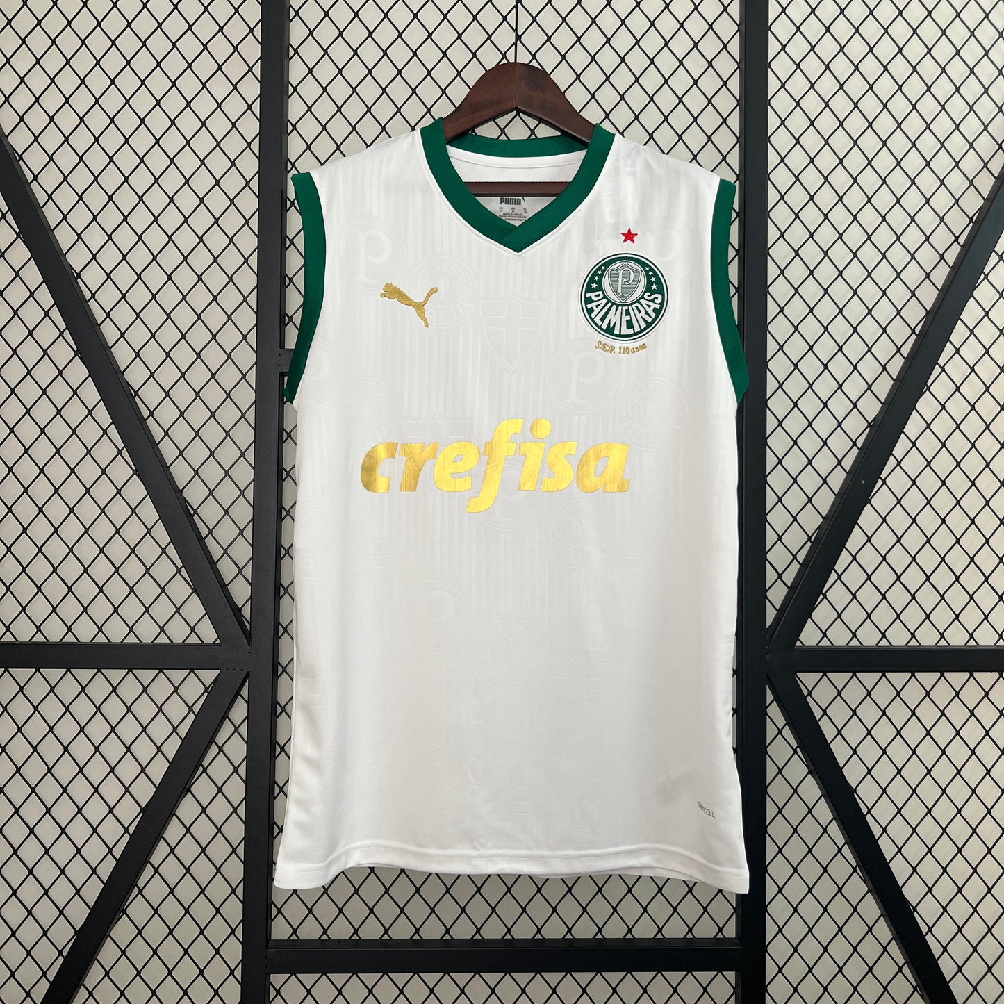 Ärmellose Palmeiras-Uniform 2024/2025 – Erwachsene