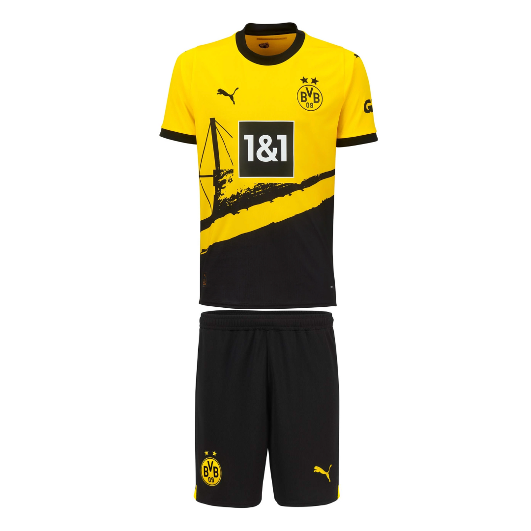 Kit domicile du Borussia Dortmund 2023/24 ENFANTS