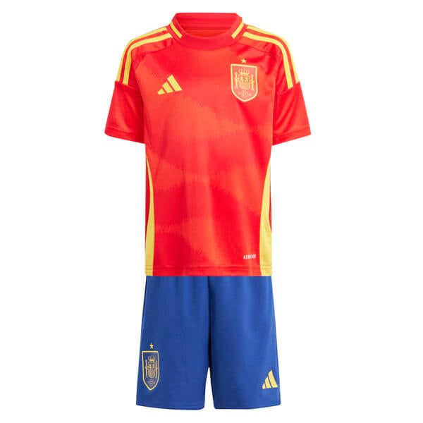 T-Shirts und Shorts für Jungen Spain Home 24/25