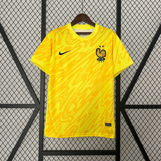 Frankreich Torwartuniform 2024 – Erwachsene