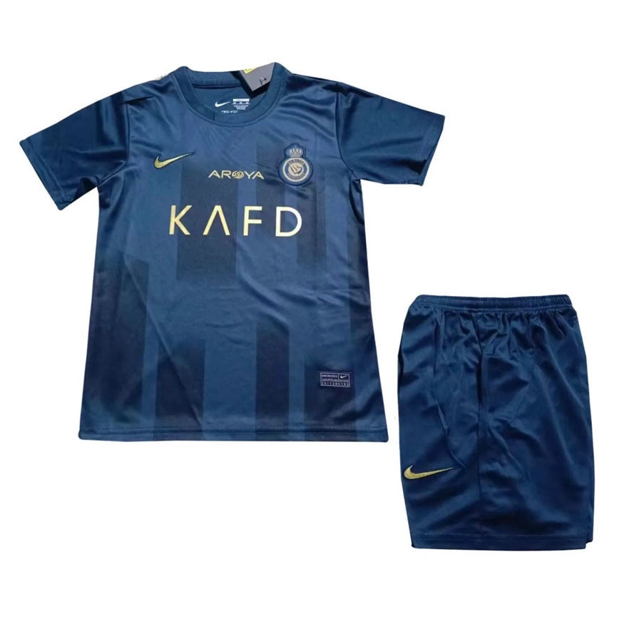 T-shirt e Pantaloncini per Bambino Al-Nassr Away 23/24