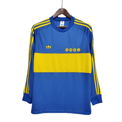 Boca Juniors Retro 1981 Langarmshirt