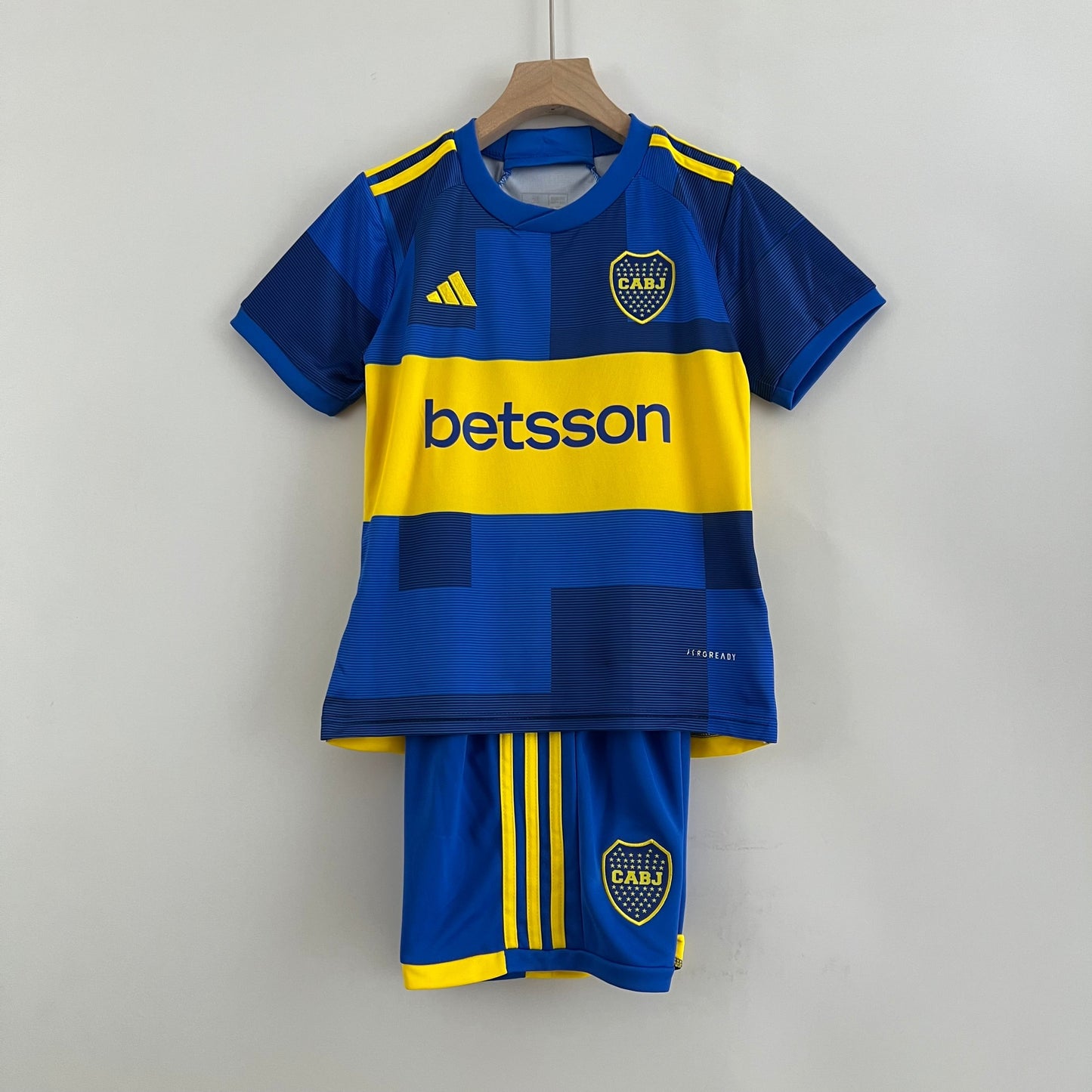 T-shirt et short pour enfants Boca Juniors Domicile 23/24