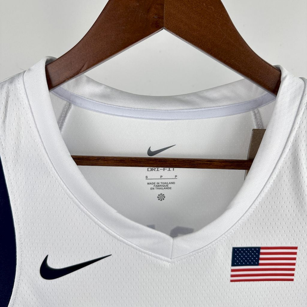 New York American Nation Basketballtrikot für Erwachsene 2024