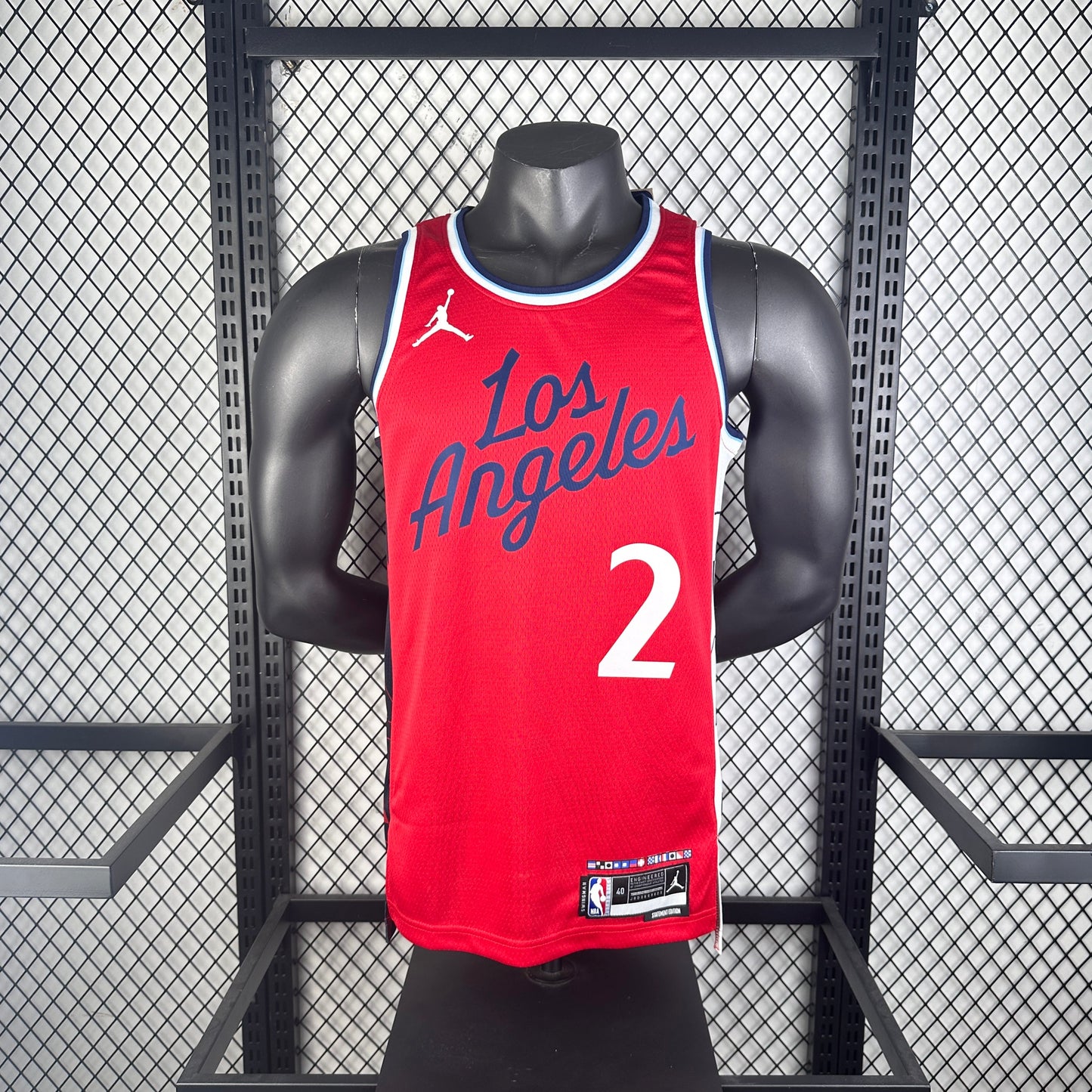 Los Angeles Clippers Basketball-Trikot 2024 für Erwachsene